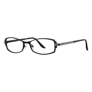 Caviar 1749 Eyeglasses Black 53mm Semi-Oval